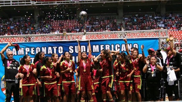 Venezuela bicampeona en el Suramericano Femenino de Fútbol sub-17